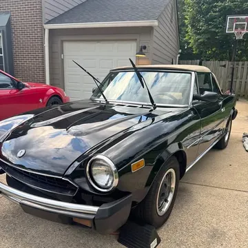 1981 Fiat 124 Spider Classica Convertible