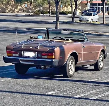 1981 Fiat 124 Spider Classica Convertible 2D