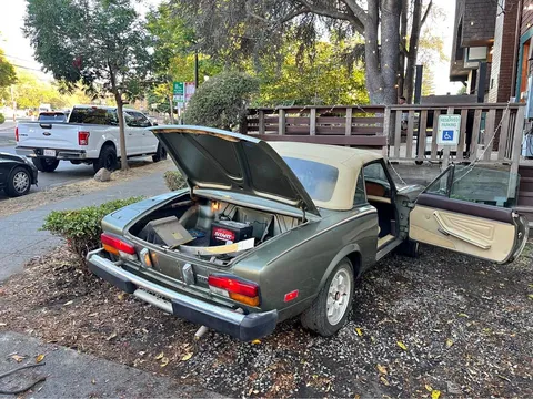 1981 Fiat 124 Spider Classica Convertible 2D