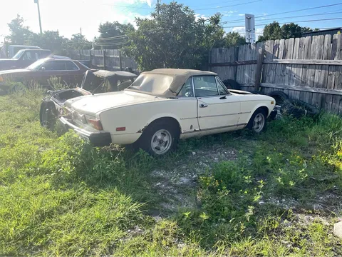 1981 Fiat 124 Spider Classica Convertible 2D