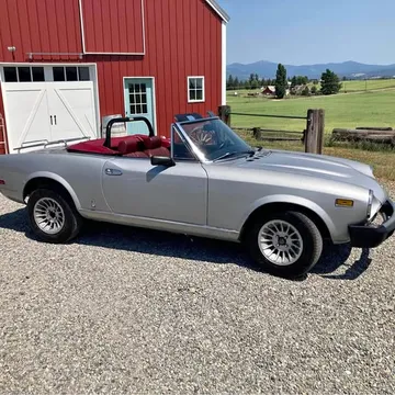 1981 Fiat 124 Spider Classica Convertible