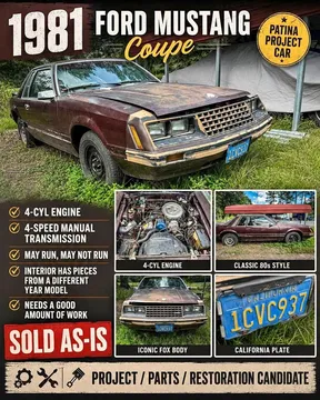 1981 Ford Mustang LX Coupe 2D