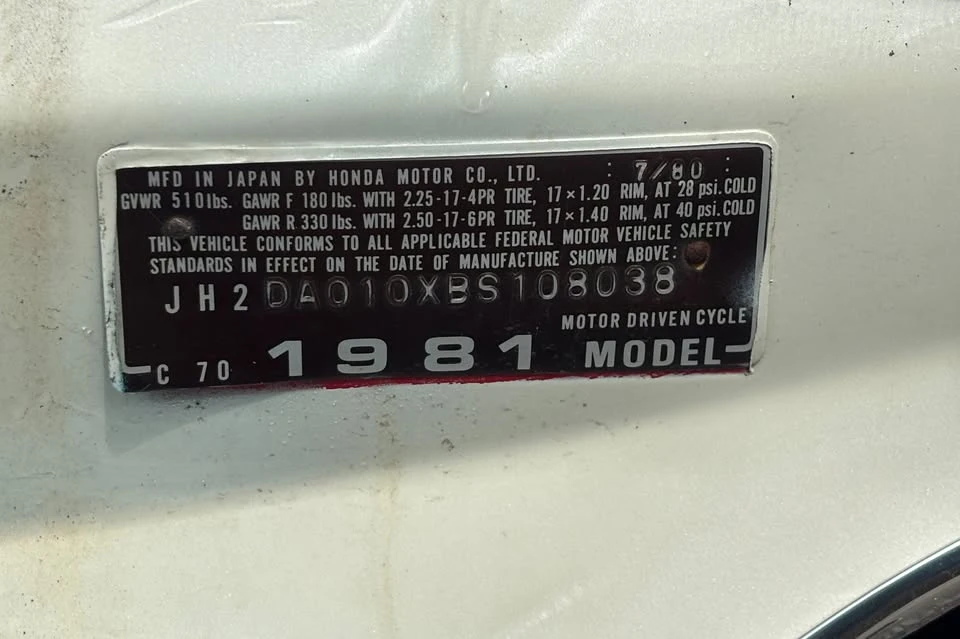 1981 Honda Mopeds - Image 5 of 5