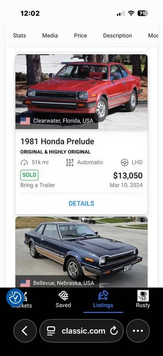 1981 Honda Prelude - Image 22 of 24
