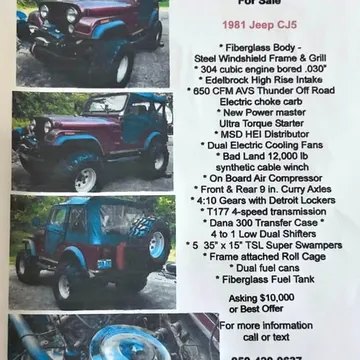 1981 Jeep CJ5