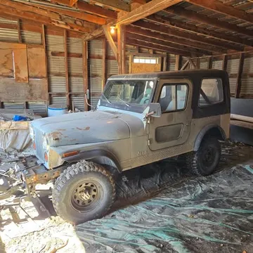 1981 Jeep CJ Plow Truck