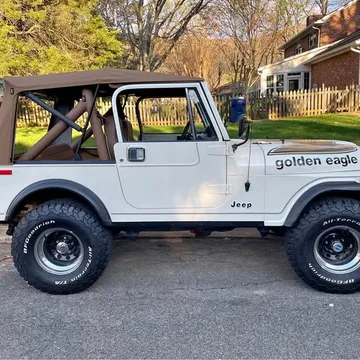 1981 Jeep CJ7 Golden Eagle (tribute)