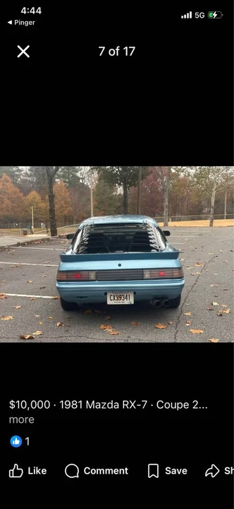 1981 Mazda RX-7 SA & FB - Image 6 of 15