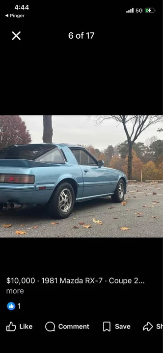 1981 Mazda RX-7 SA & FB - Image 5 of 15