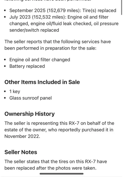 1981 Mazda RX-7 SA & FB - Image 16 of 20