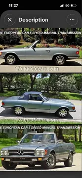 1981 Mercedes-Benz SL 280 SL