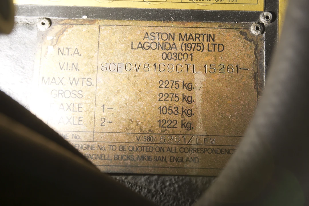1982 Aston Martin DBS V8 & V8 & V8 Vantage - Image 7 of 31