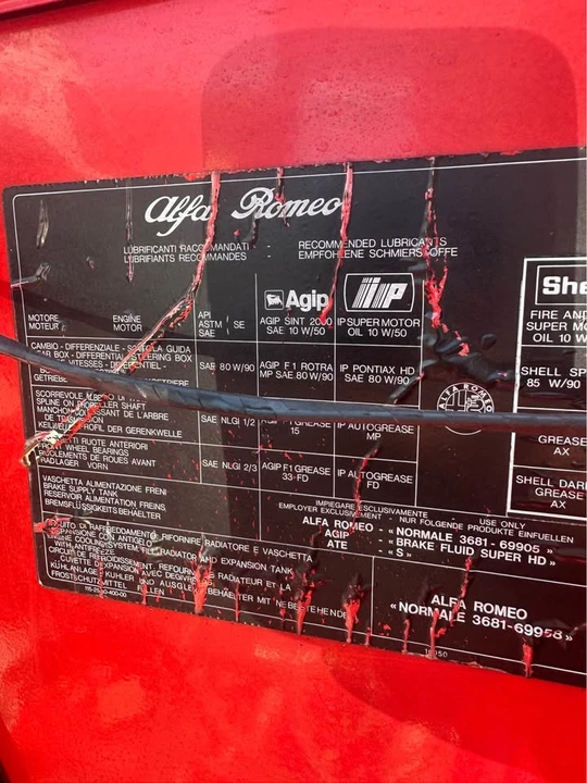 1982 Alfa Romeo Series 2 - Image 17 of 17
