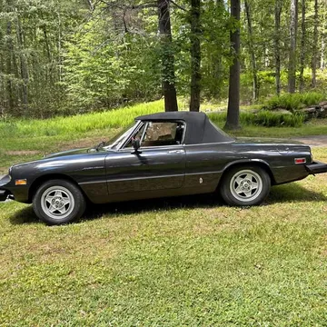 1982 Alfa Romeo Spider Veloce Convertible 2D