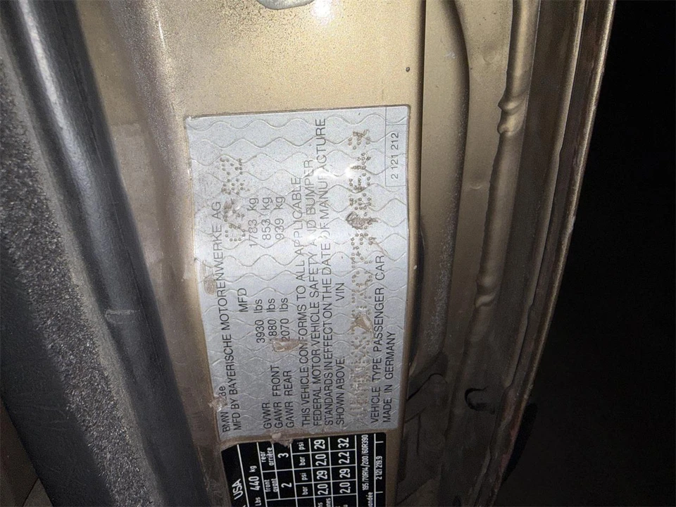 1982 BMW E28 5 Series - Image 13 of 16