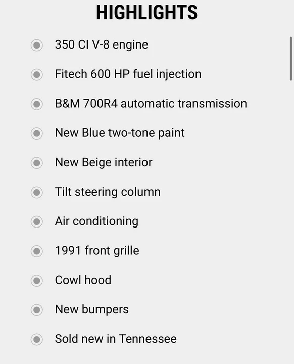 1982 Chevrolet Blazer - Image 6 of 7
