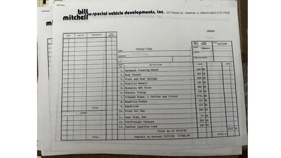 1982 Chevrolet Camaro 3rd Gen - Image 17 of 18
