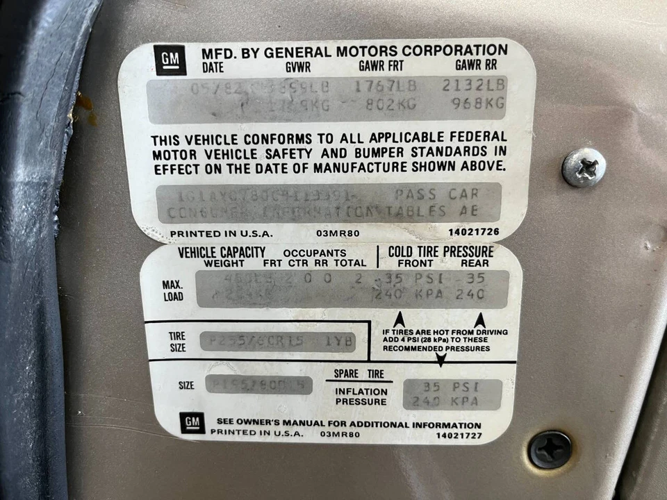 1982 Chevrolet Corvette C3 - Image 11 of 31