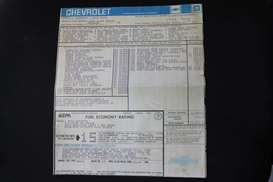 1982 Chevrolet Corvette C3 - Image 30 of 31