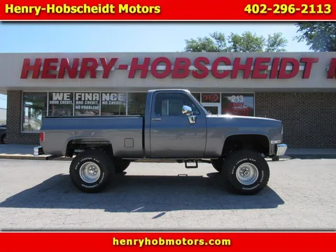 1982 Chevrolet K10 Regular Cab Short Bed 4x4 Big Block
