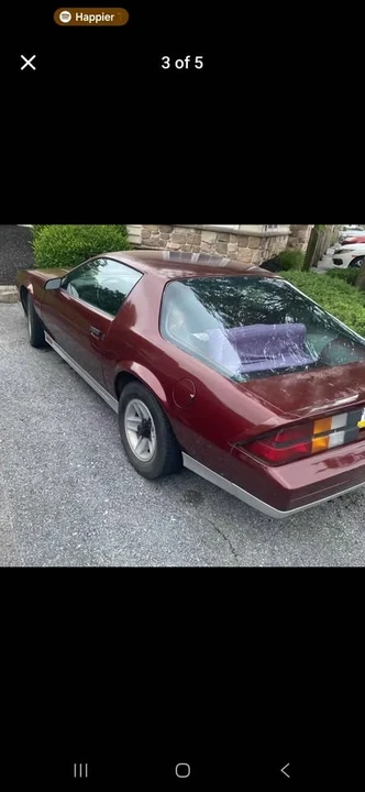 1982 Chevrolet Camaro 3rd Gen - Image 3 of 5