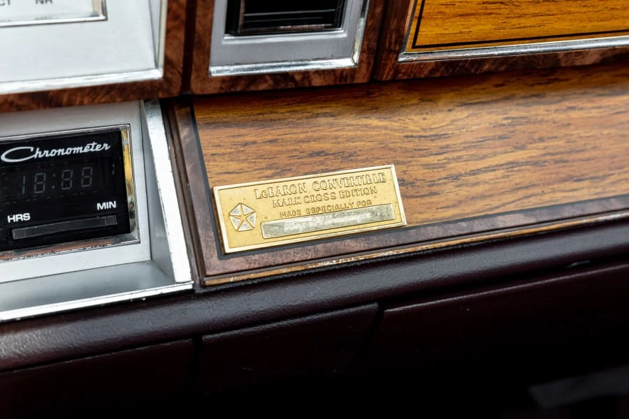 1982 Chrysler LeBaron - Image 13 of 28