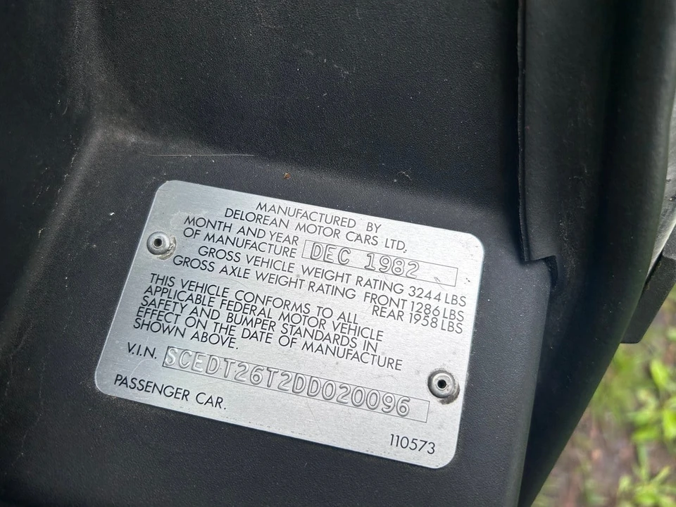 1982 DeLorean DMC-12 - Image 11 of 31