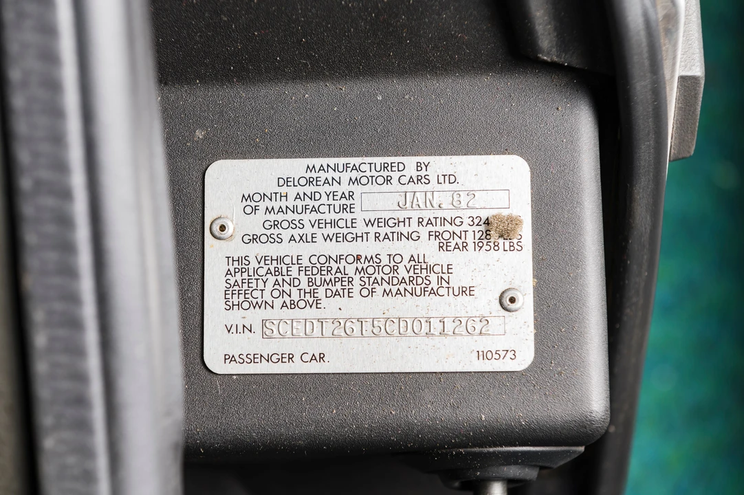 1982 DeLorean DMC-12 - Image 13 of 31