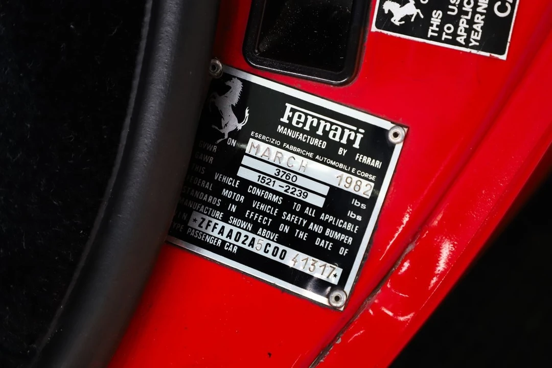 1982 Ferrari 308 - Image 12 of 31