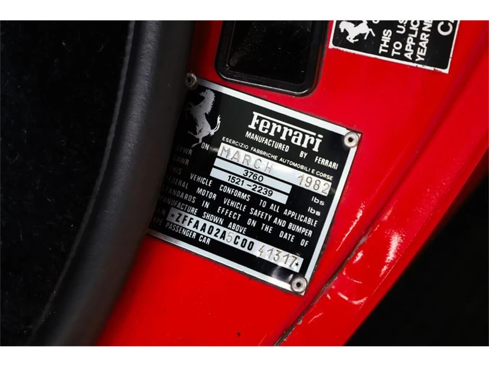 1982 Ferrari 308 - Image 12 of 31