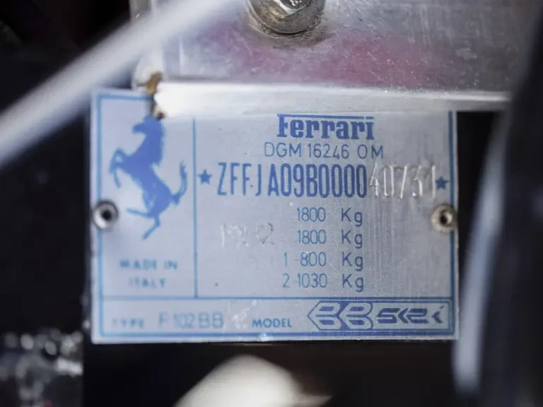 1982 Ferrari 512 BBi - Image 27 of 31