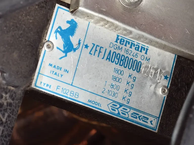 1982 Ferrari 512 BBi - Image 21 of 26