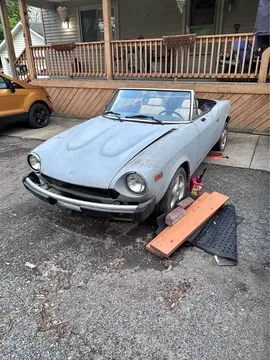 1982 Fiat 124 Spider Abarth Convertible 2D