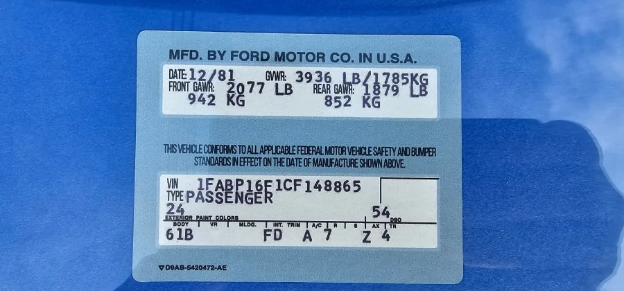1982 Ford Mustang GT 3rd Gen - Image 22 of 24