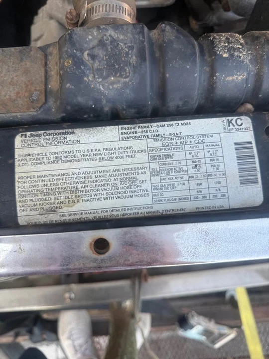 1982 Jeep CJ5 - Image 20 of 20