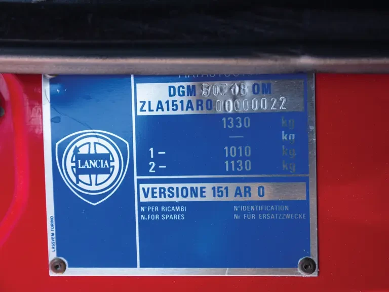 1982 Lancia Scorpion/Montecarlo - Image 25 of 31