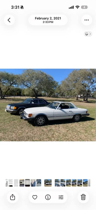 1982 Mercedes-Benz R107 SL-Class - Image 4 of 7