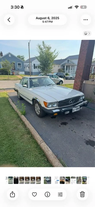 1982 Mercedes-Benz R107 SL-Class - Image 7 of 7