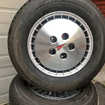 1982 Pontiac Firebird Trans Am Turbo Cast Wheels and Tires