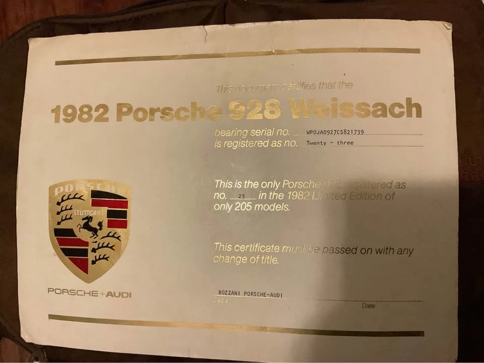 1982 Porsche 928 - Image 4 of 4