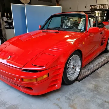 1982 Porsche 911 Cabriolet Slant Nose Wide Body