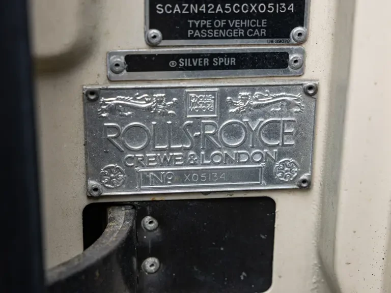 1982 Rolls-Royce Silver Spur & Spirit I - Image 13 of 31