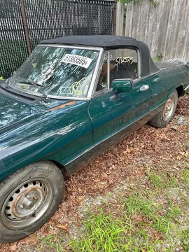 1983 Alfa Romeo Spider Convertible 2D
