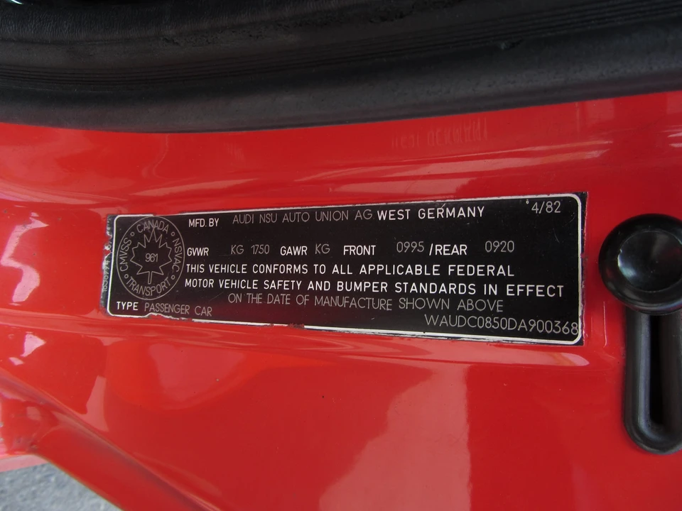 1983 Audi Quattro - Image 25 of 31
