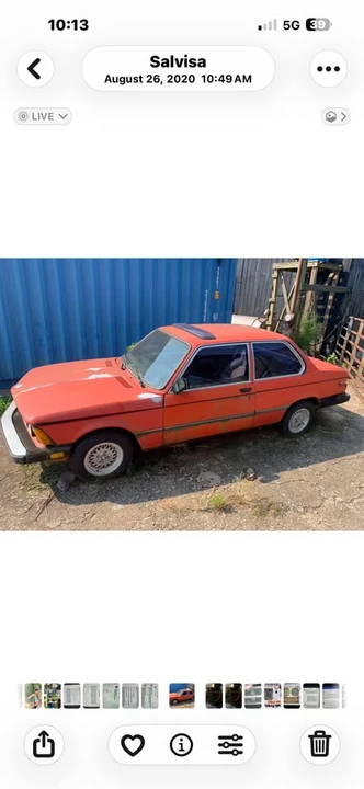 1983 BMW E30 3 Series - Image 10 of 11
