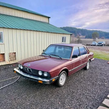 1983 BMW 5 Series 533i