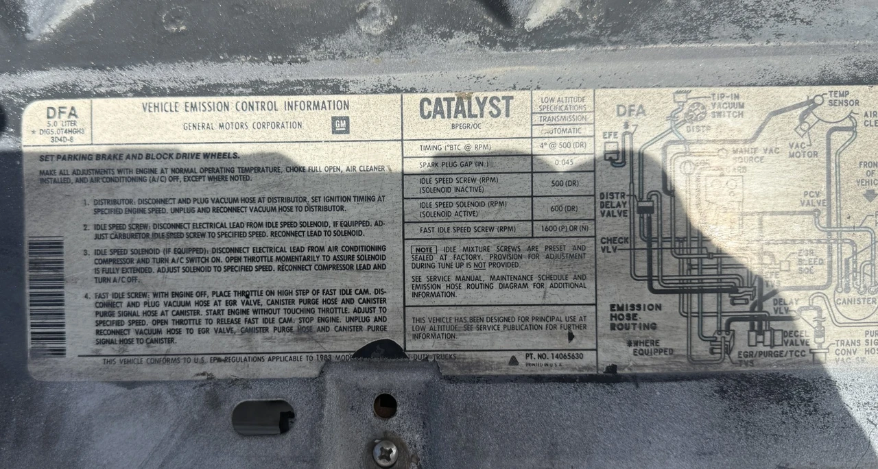 1983 Chevrolet C/K 3rd Gen - Image 19 of 23