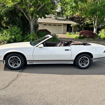 1983 Chevrolet Camaro Z28 Convertible