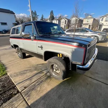 1983 Chevrolet K5 Blazer Silverado