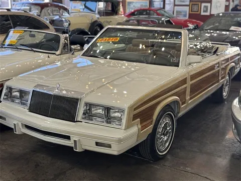 1983 Chrysler LeBaron Town & Country Convertible Mark Cross Edition